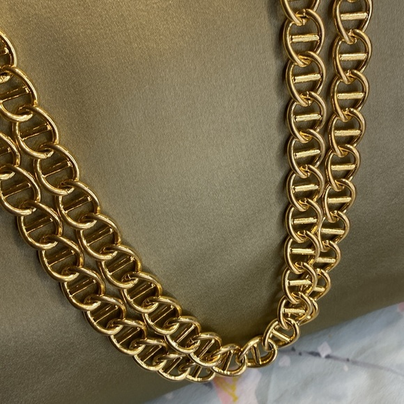 Prada Vintage Raso Catena Shoulder Bag Tote Green Satin with Gold Chain - Picture 4 of 11